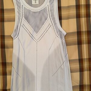 Light Violet Athleta  Mesh Athletic Tank Top